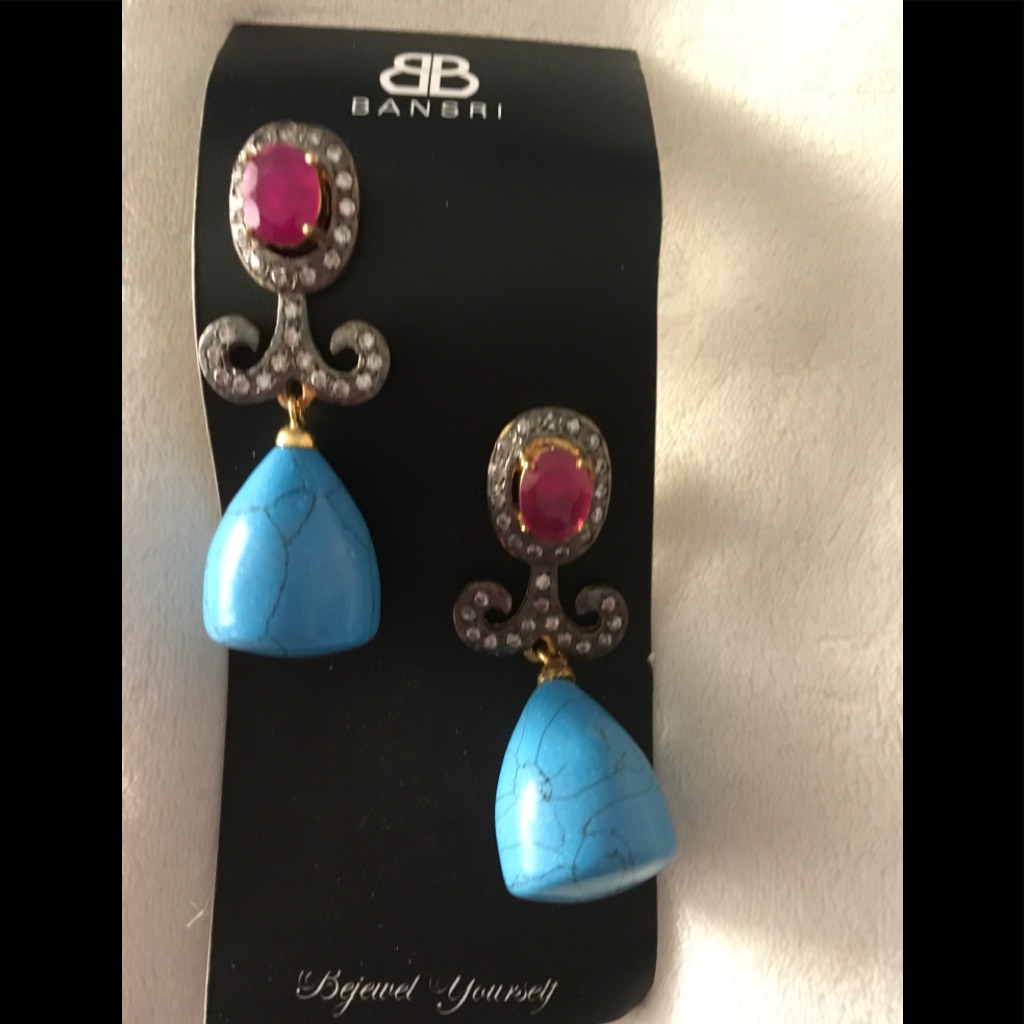 Bansri Turquoise Earrings 95$